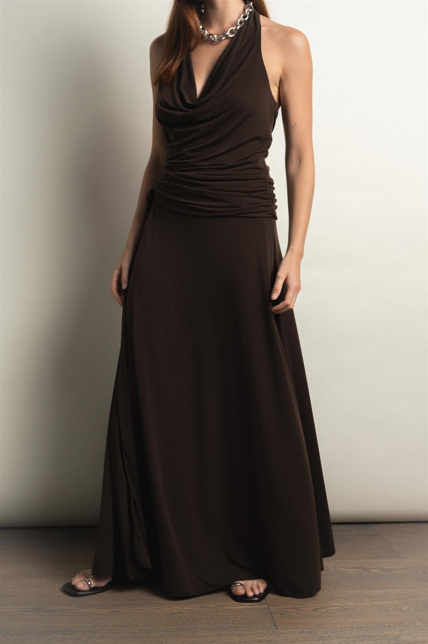 Elin Skirt Mocha Skjørt